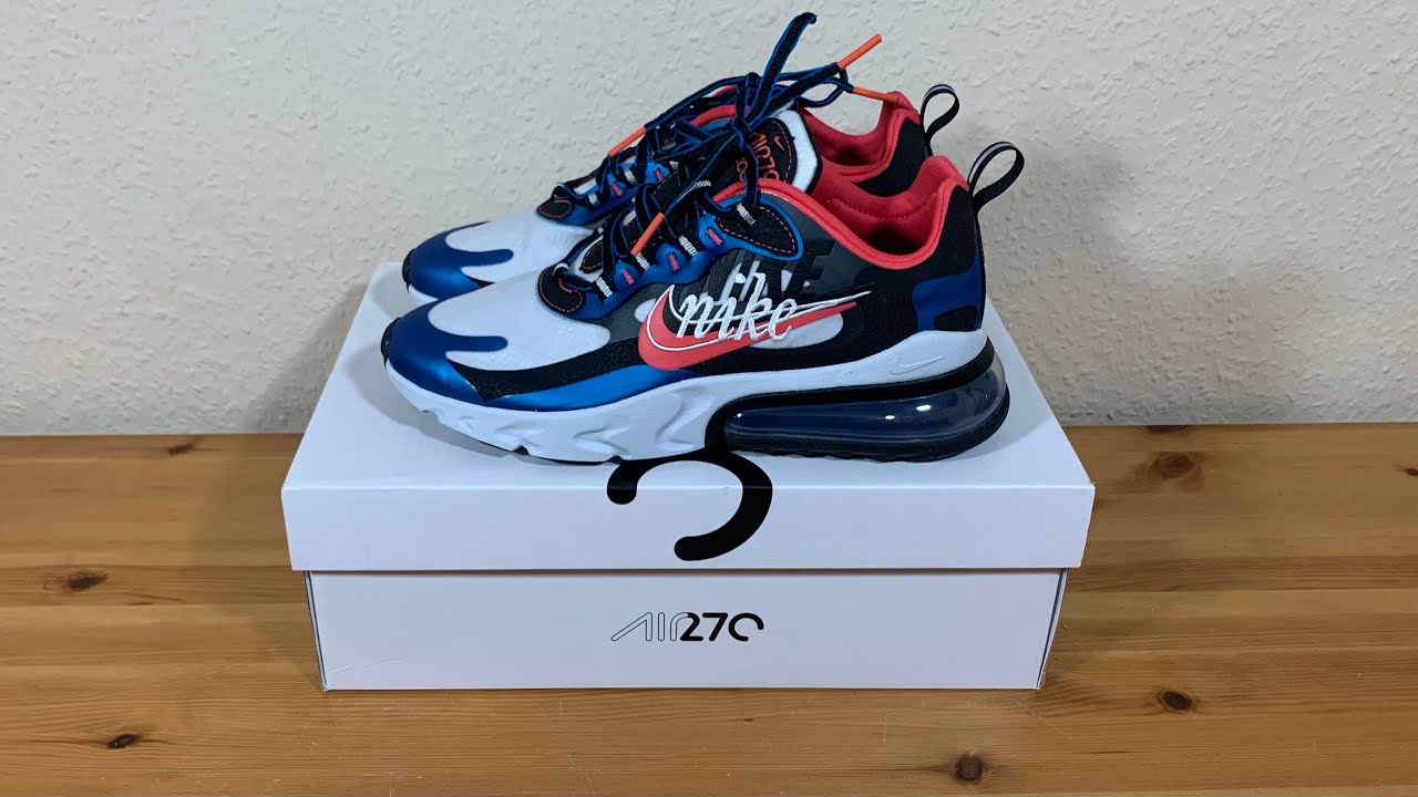 nike air max 270 react script swoosh