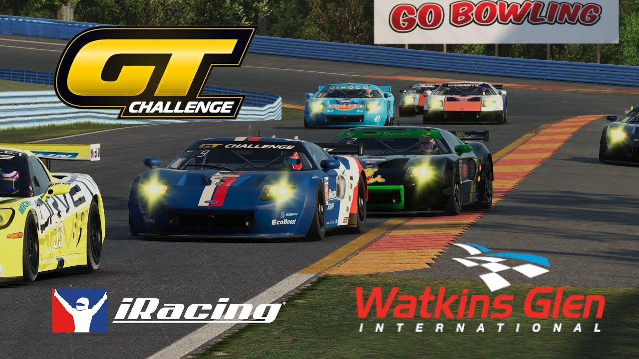 iRacing GT Challenge - 2023 S3 - W1 - Watkins Glen Classic - YouTube
