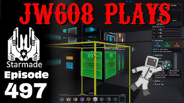 JW608 Plays StarMade ep 497 Weapons Testing