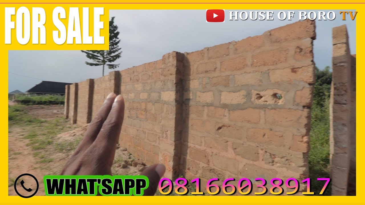 PROPERTY FOR SALE IN BENIN CITY ( AMAGBA ) EMMA MARLBORO // LAND FOR