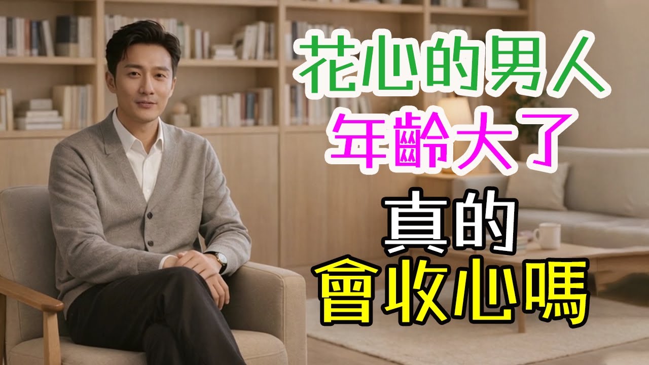 花心的男人，年齡大了，真的會收心嗎？#花心男人 #收心 #收力 #多巴胺 #浪子回頭 #情感剝削 #聖母心 #道德綁架 #資源匱乏 #功能性萎縮 #恐懼死亡 #孤獨 #市場退貨 #權力真空 #
