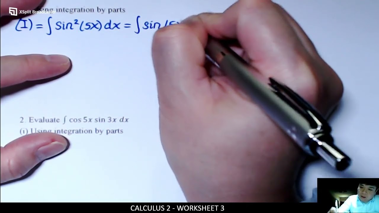 Calculus II - Worksheet 3