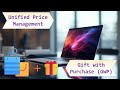 Dynamics 365 F/SCM Unified Price Management: Free Item
