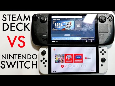 Steam Deck Vs Nintendo Switch In 2023! (Comparison) (Review)