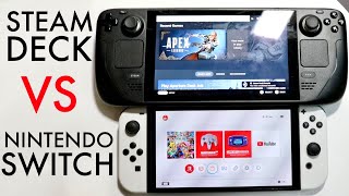 Steam Deck Vs Nintendo Switch In 2023! (Comparison) (Review)