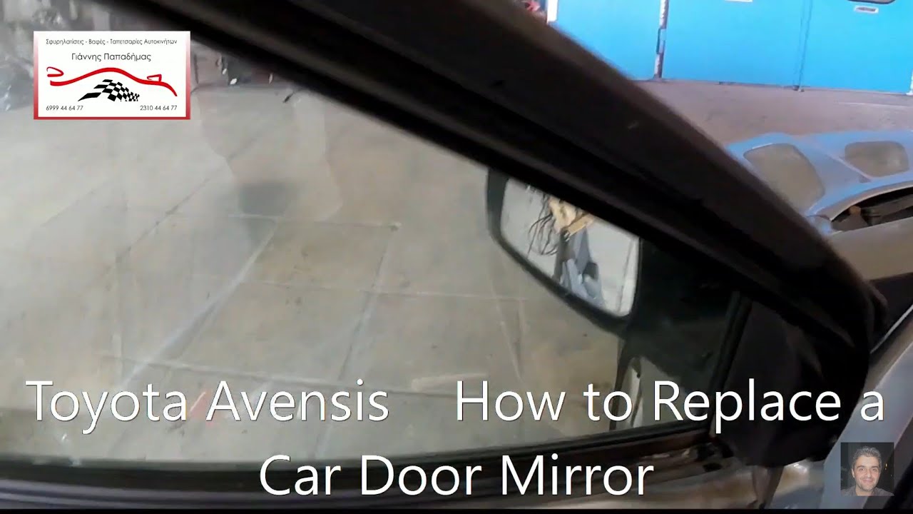 Ajustement Facile Miroir verre convexe côté conducteur pour Toyota Avensis 2006-2009 39 rsef