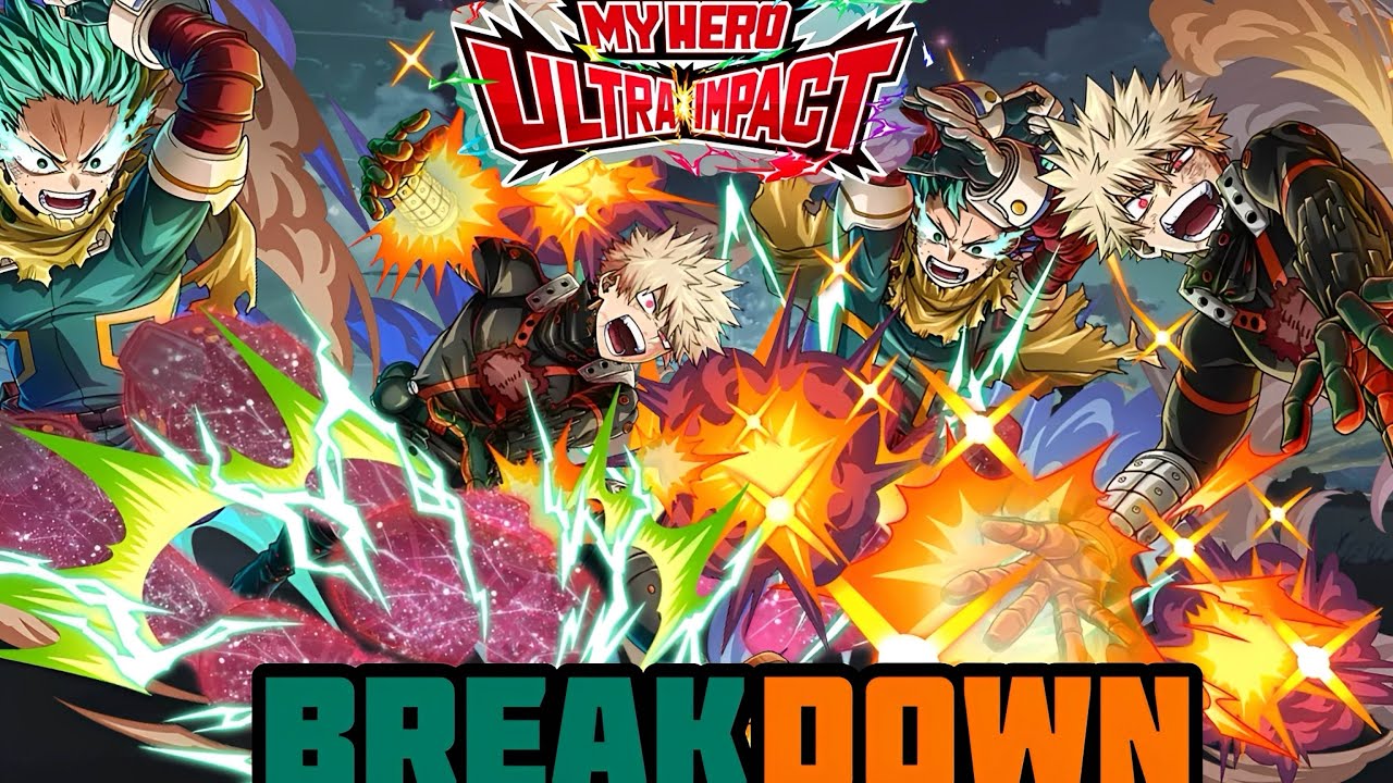 MY HERO ACADEMIA ULTRA IMPACT BREAKDOWN OF DUAL UR FINAL SEASON IZUKU MIDORIYA AND KATSUKI BAKUGO 
