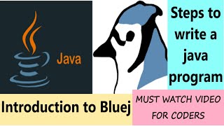 Introduction To The IDE Bluej And Steps To Write An Executable Java Program || GK And Coding Hub