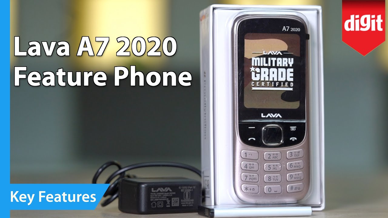 Lava A7 2020 Feature Phone Key Features