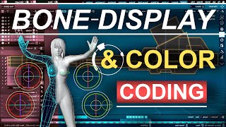 Blender 2.82 : Default Bone Display & Color Coding