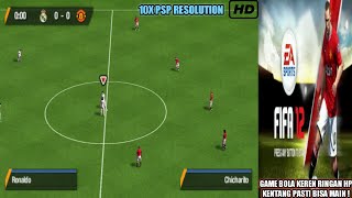 Keren Banget Wajib Coba ! Game FIFA 12 PSP Android