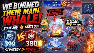 We Burned Their Main Whale! 🔥 | 399 vs 380 Foundry Battle | Whiteout Survival