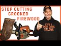 How To Repair A Chainsaw That Cuts Crooked - Video