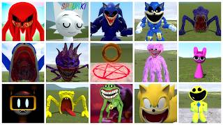 I PLAYED DEATHMATCH GAME WITH SPRUNKI, WORM, CATNAP VS SHIN SONIC TAPE FAMILY in Garry's Mod