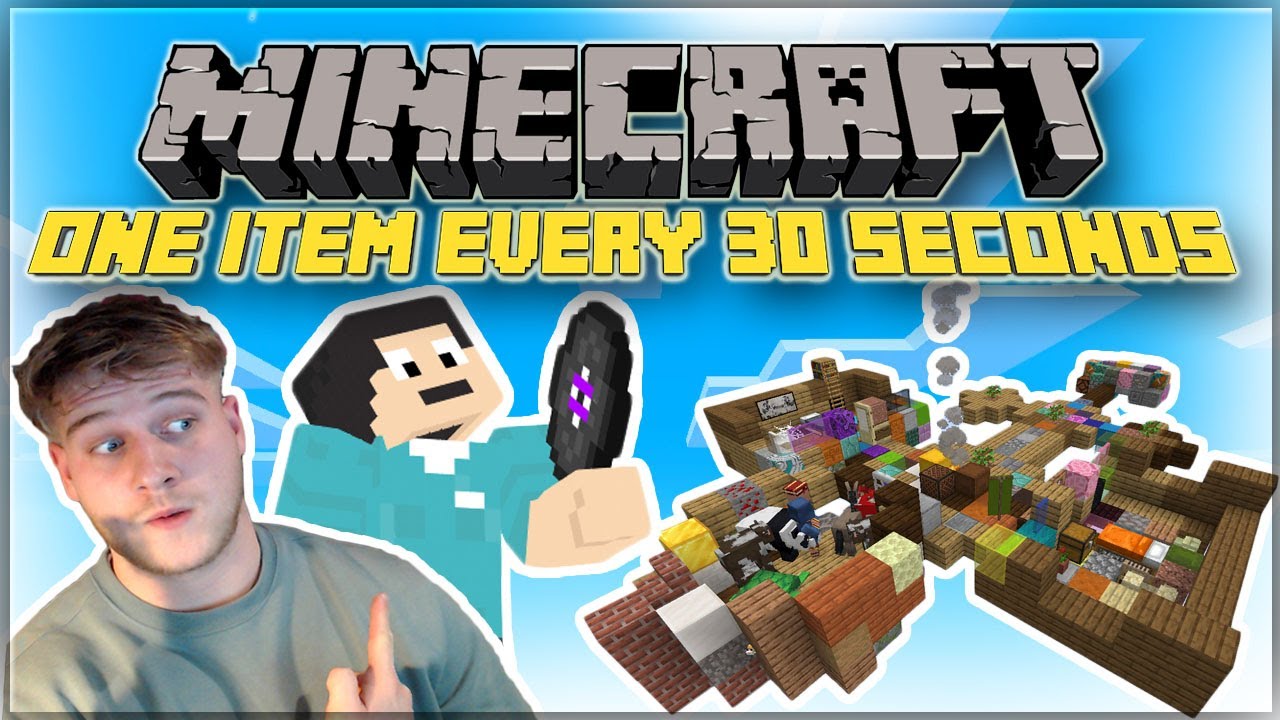 Get A Random Item Every 30 Seconds! Minecraft Data Pack – ICWT
