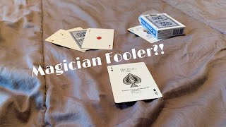 Intermediate Impromptu Card Trick Magician Fooler Performance/Tutorial