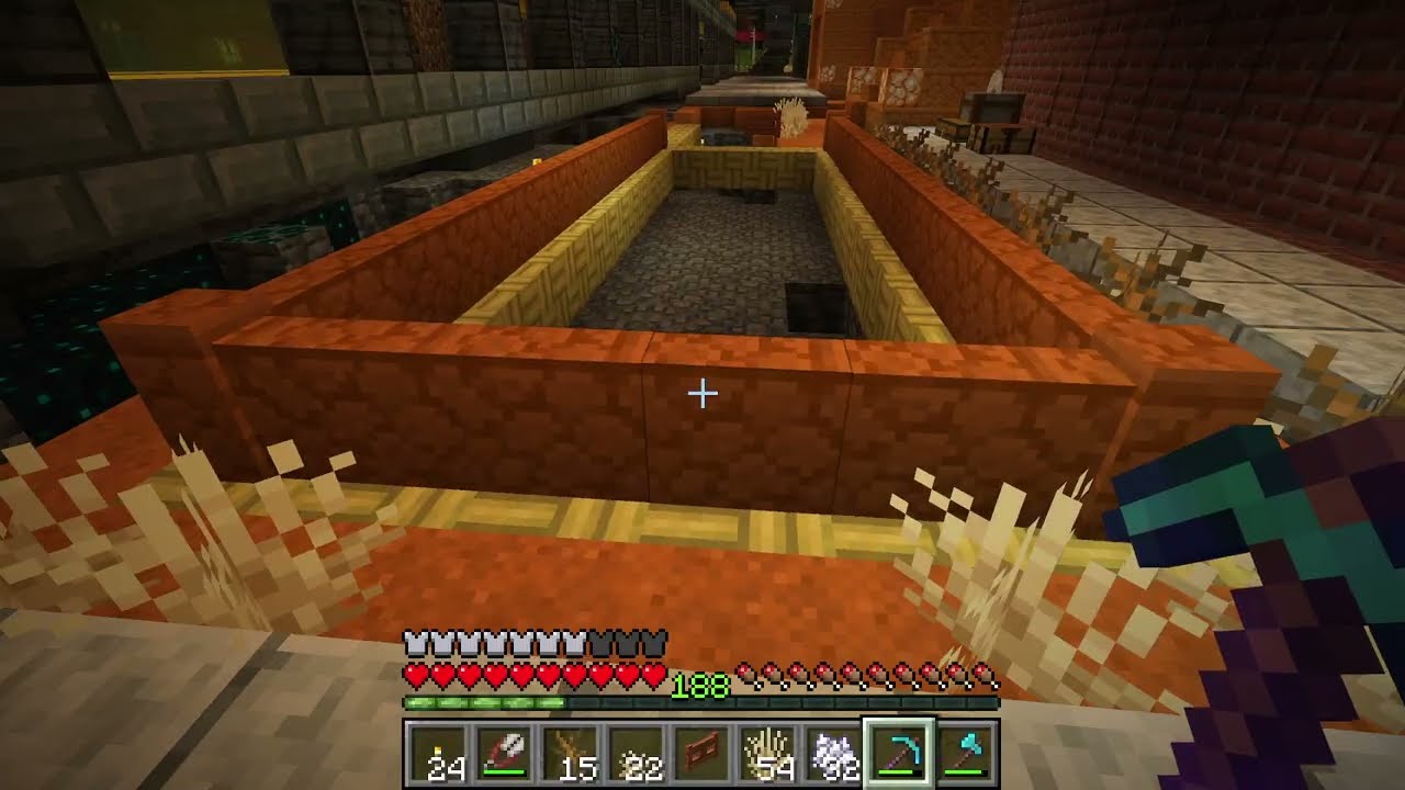 Minecraft Ancient City Red Sandstone Build