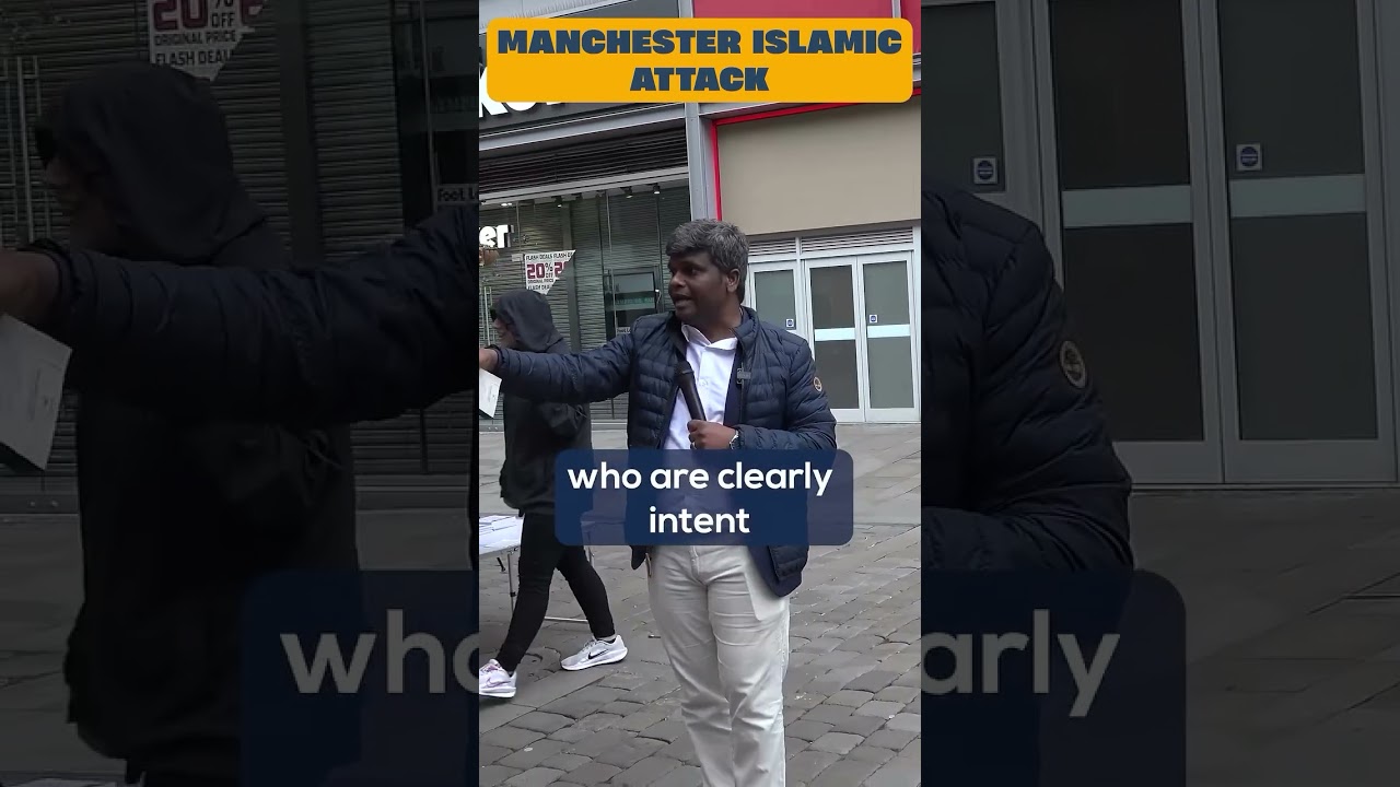 Muslims Attack a Christian in Manchester