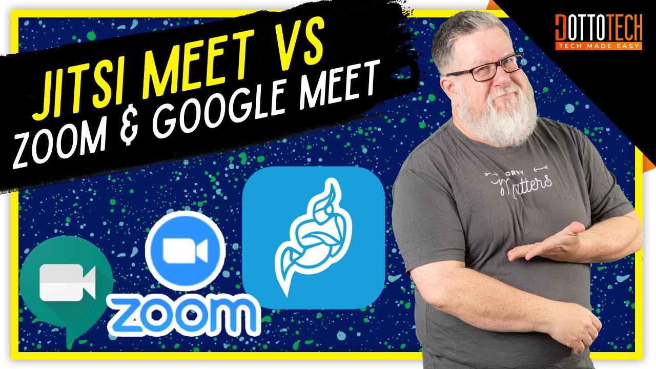 Jitsi Meet vs Zoom and Google Meet