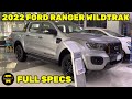 Ford Ranger Wildtrak 4x2 2022 - Review in Aluminum Metallic - Full Specs (Philippines)