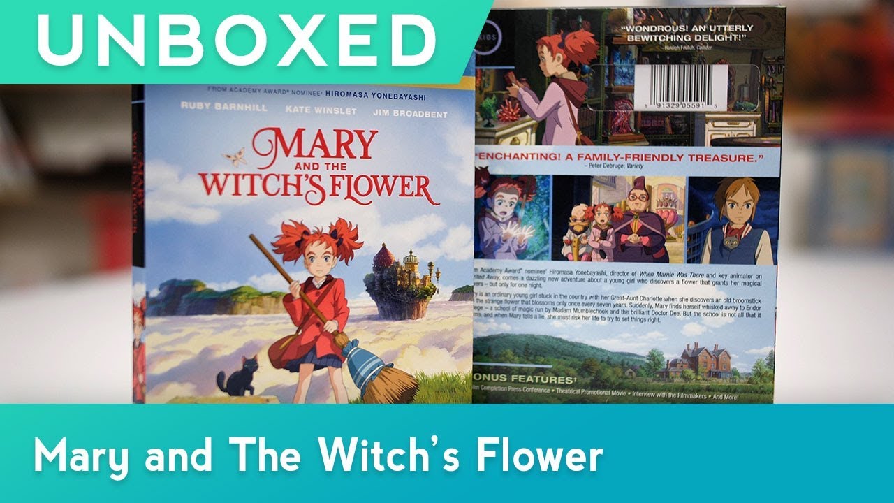 (未使用･未開封品)　メアリと魔女の花 Mary and The Witch&#39;s Flower [Blu-ray + DVD][Import] 6k88evb Amazon.com: Mary and The Witch's Flower [Blu-ray] : Ruby