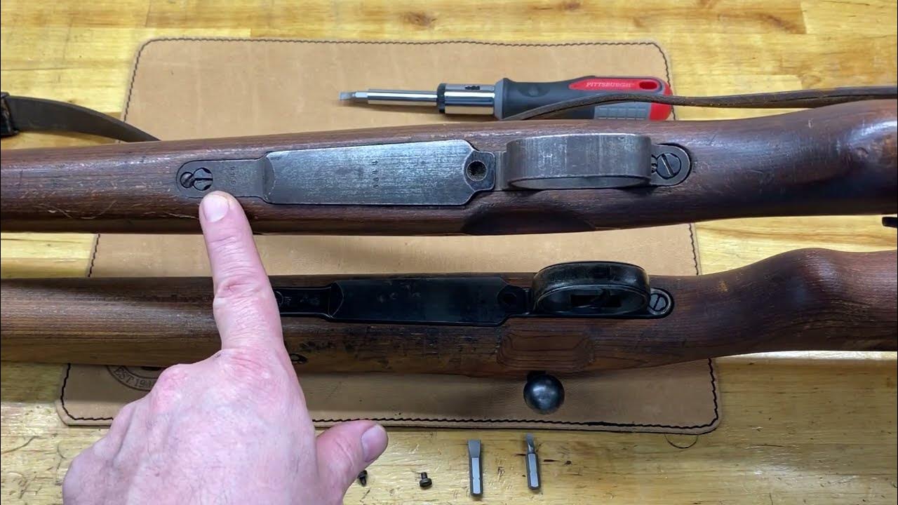 K98 Mauser Capture Screw & Trigger Guard Removal YouTube