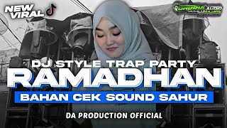 DJ TRAP PARTY BEDIL RAMADHAN MAHER ZAIN JINGGLE DHERYL AUDIO LUMAJANG