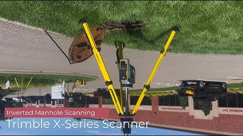 Manhole Scanning with Trimble X9