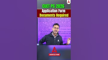 CUET PG 2026 Application Form Documents Required #cuetpg2026 #cuetpgabm2026 #cuetpreparation #short