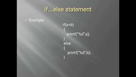 Decision making and branching statements-2