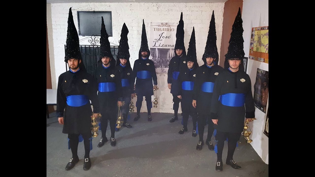 Incensarios de Jesús Orando en el Huerto. Golpe del Llanete. Martes Santo Loja 2018.