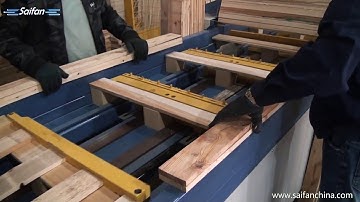 SF1000-1 Automatic Hydraulic nailing line for block pallet