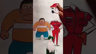 Fat boy #cartoon #doraemon #shinchan #funny #nobita #shortsviral #amercia #brazil #drawing #art