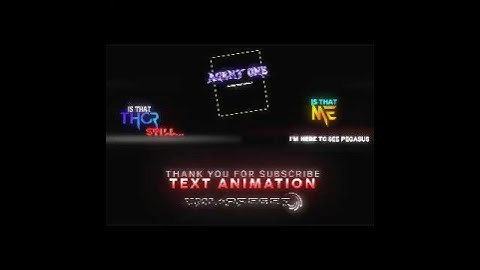 Alight Motion Text Animation 2025 | New Text Animation | Text Animation Edit