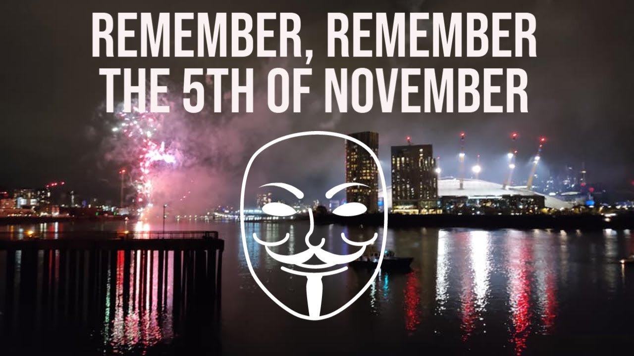 London UK Guy Fawkes Night Bonfire Fireworks 5 November 2020 (Remember ...