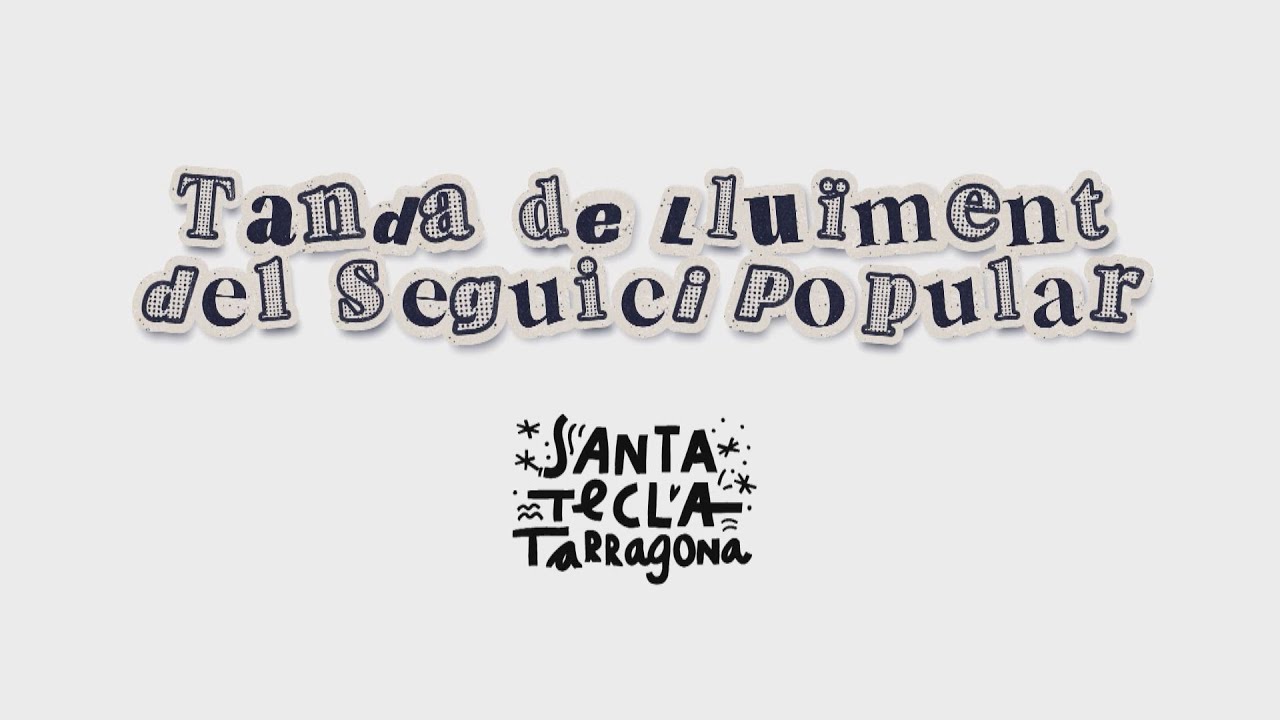 Santa Tecla 2025. Tanda de Lluïment del Seguici Popular