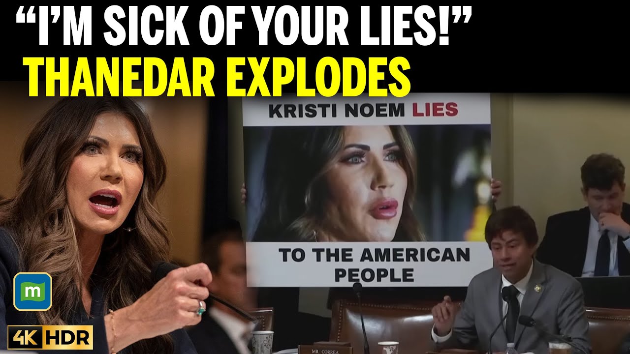 Член палаты представителей Танедар резко раскритиковал Кристи Ноэм в ходе ожесточенного конфликта...