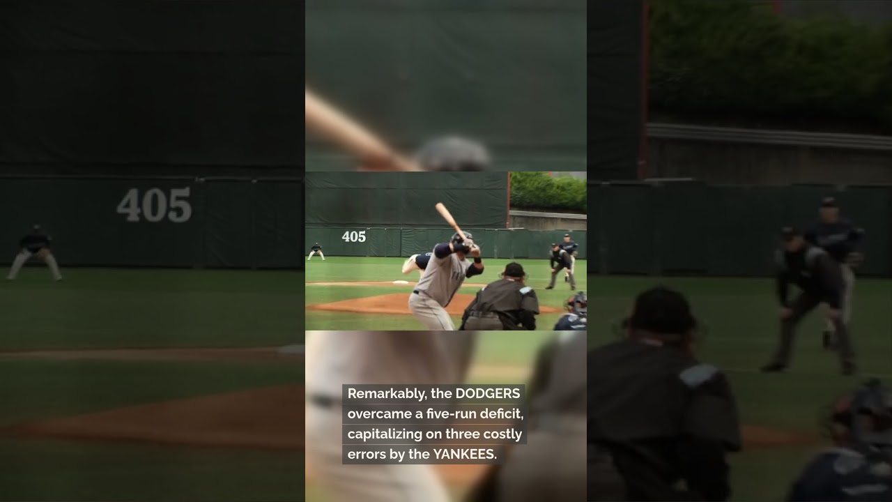 DODGERS CAPTURE WORLD SERIES TITLE, OVERCOME YANKEES!