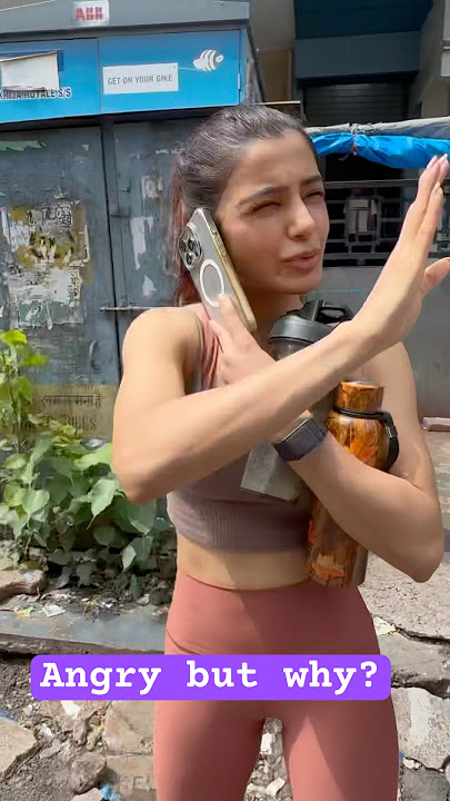 ANGRY Samantha Ruth Prabhu Snapped At Gym In Bandra #ruthprabhu #samanthafitness #samantha