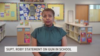 GRPS Superintendent releases video statement over incident at Burton Middle School