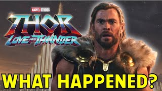 WHAT WENT WRONG?!? Chris Hemsworth Talks Thor Love And Thunder! MCU Thor 4 News