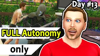 Can Sims 4 Survive 30 ACTUAL Days of FULL AUTONOMY?