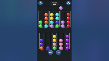 Ball Sort by Infinite Joy: Levels 976, 977, 978