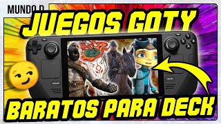 🔴GOTYS para jugar en Steam Deck BARATOS