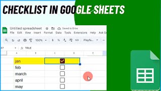 How To Create a Checklist in Google Sheets (Easy Step-by-Step Tutorial)
