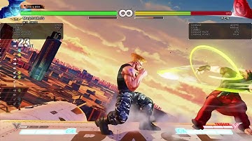 SFV Guile Season 2.5 Sonic Boom Loop Combo Training #2