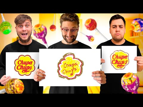 Кто лучше нарисует логотип по памяти челлендж 2! На наказания!