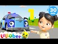 Let's Make Vehicle Sounds - Vehicle Sounds Song + More Nursery Rhymes & Kid Songs - Little Baby Bum