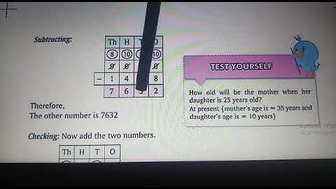 Class III Maths Ch  Subtraction Topic  Word Problem Part 1B