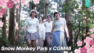 พาไปดูลิงแช่ออนเซ็นกันที่ Snow Monkey Park | CGM48 x Yamanouchi